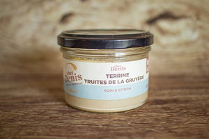 terrine truite de Gruyère, foin & citron 140 g 