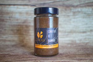 confiture rhubarbe 230 g 