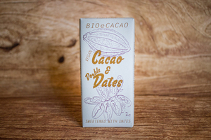 Chocolat aux dattes double dates 46% 90 g BIO