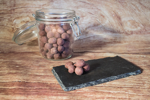 Noisette enrobée de chocolat noir  BIO