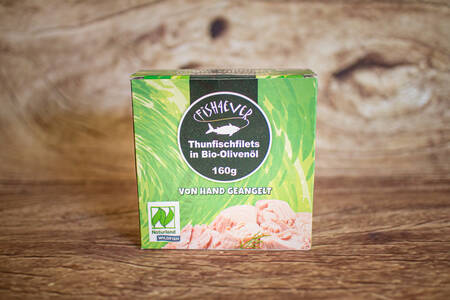 Filets de thon listao à l'huile d'olive 160 g BIO