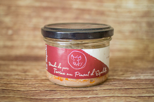 terrine campagne du Sapalet & piment d'Espelette 170 g 