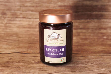 confiture myrtille 220 g BIO
