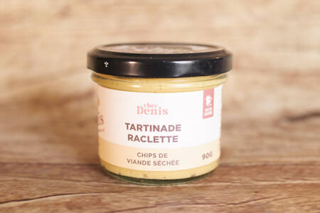 Tartinade raclette chips de viande séchée 150 g 