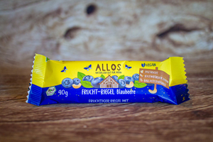 barre noix de cajou et myrtilles 40 g BIO