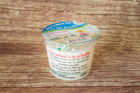 yogourt brebis nature ferme 125 g BIO