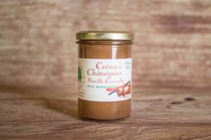 crème châtaigne, vanille et cannelle 240 g BIO