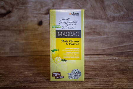 Mascao noir citron & poivre 100 g BIO