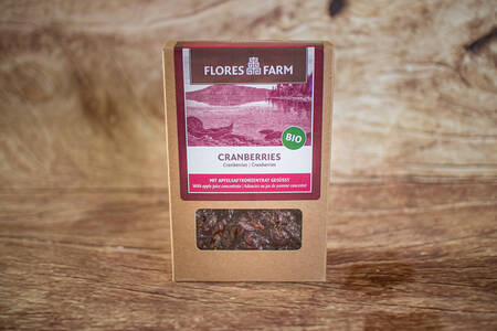 Cranberries séchées et sucrées 100 g BIO