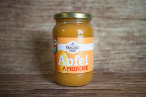compote pomme et abricot 360g BIO