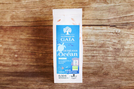 Thé Wulong gingembre, menthe et citron Un thé pour l'océan 100 g BIO