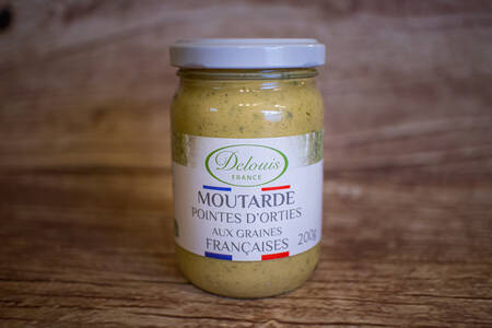 Moutarde aux pointes d'orties 200 g BIO