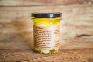 Ail à l'huile 200 g BIO